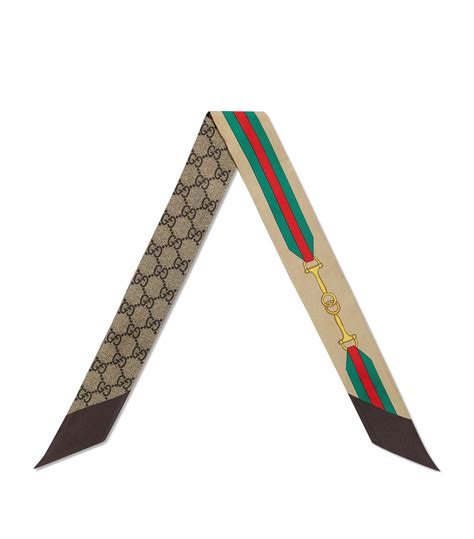 gucci skinny scarf|Gucci Scarves for Women .